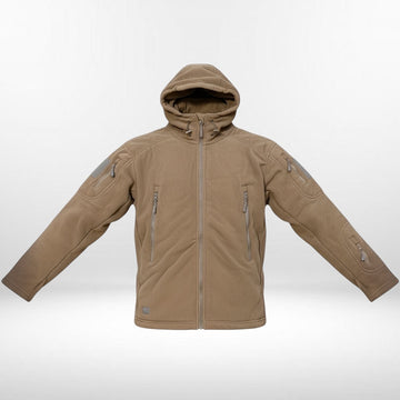 Termalna taktička fleece jakna s kapuljačom