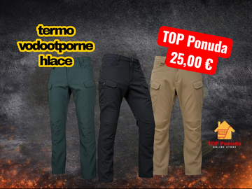Termo vodootporne hlače